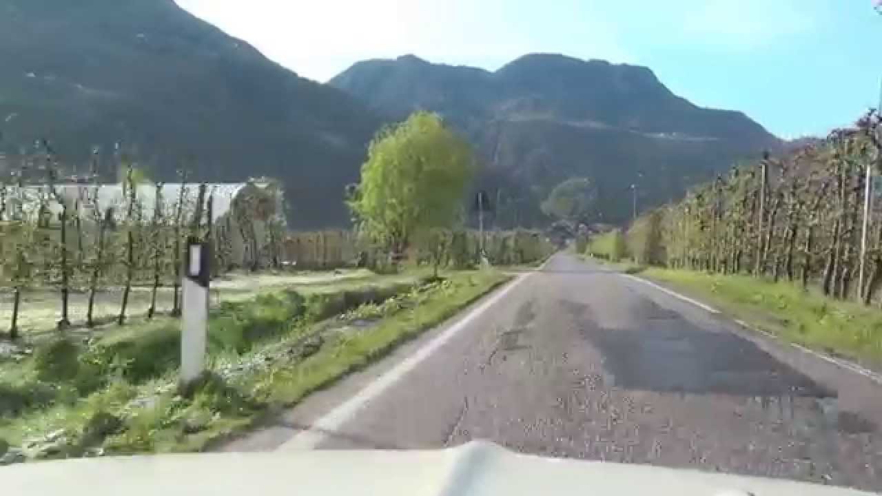 St Jakob Steinmannwald Leifers Laives Branzoll Laimburg Auer Ora SS 12 Südtirol Italien 8.4.2015