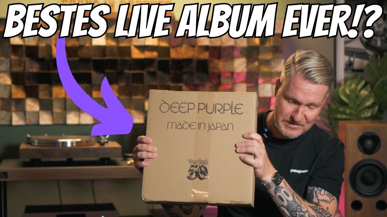 DEEP PURPLE MADE IN JAPAN (50th Anniversary edition) BOX Set unboxing und erster Eindruck