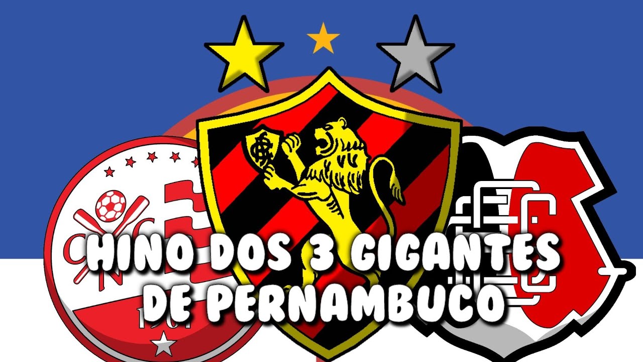 Hino dos 3 Gigantes de Pernambuco - Animado