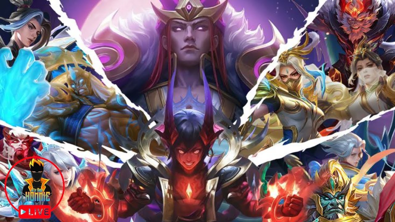 MOBILE LEGENDS 5 V 5 BANG BANG LIVE PLAY WITH ME