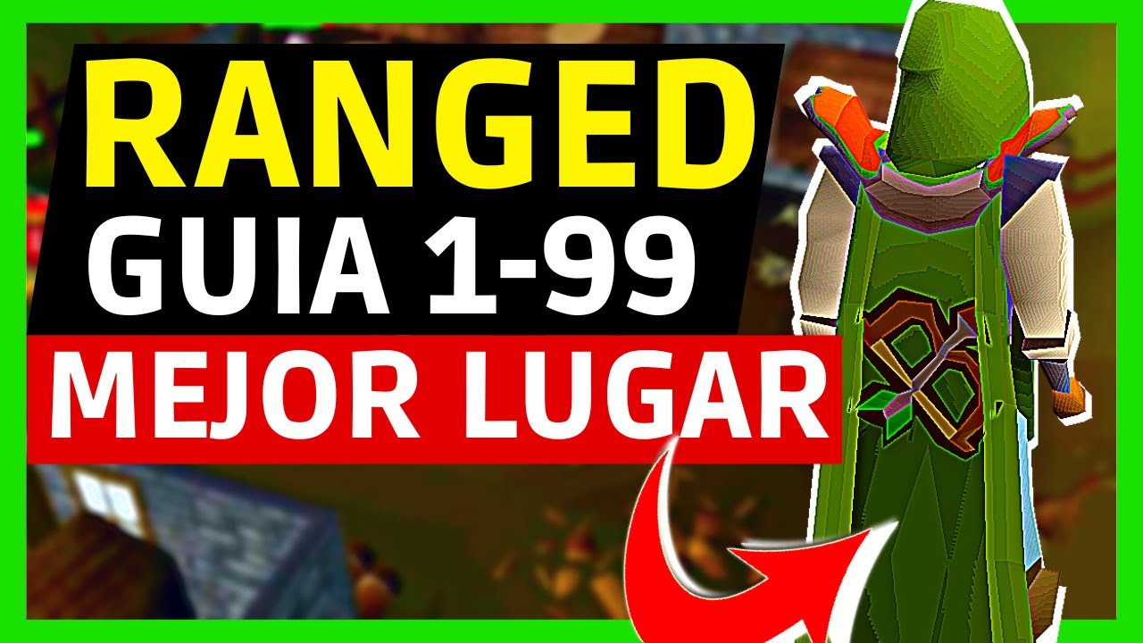 🔴Guia 1-99 Como SUBIR RANGED Rapido en RUNESCAPE✅ Old School +SUBE x3 (FREE-MEMBER) MEJOR LUGAR ep 2