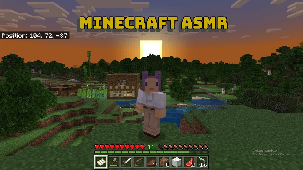 Minecraft ASMR | let’s go exploring | Soft spoken