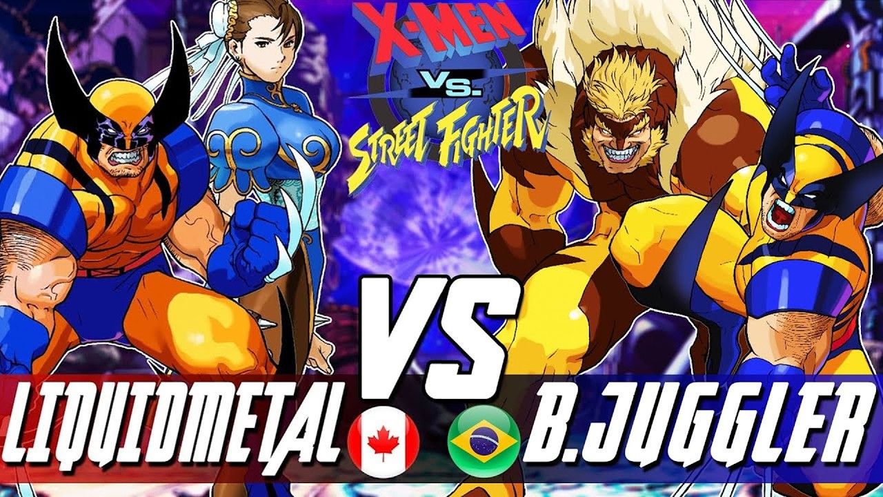 X-Men Vs Street Fighter:🔥LiquidMetalX Vs [REV]Blackjugger🔥| High Level Gameplay.