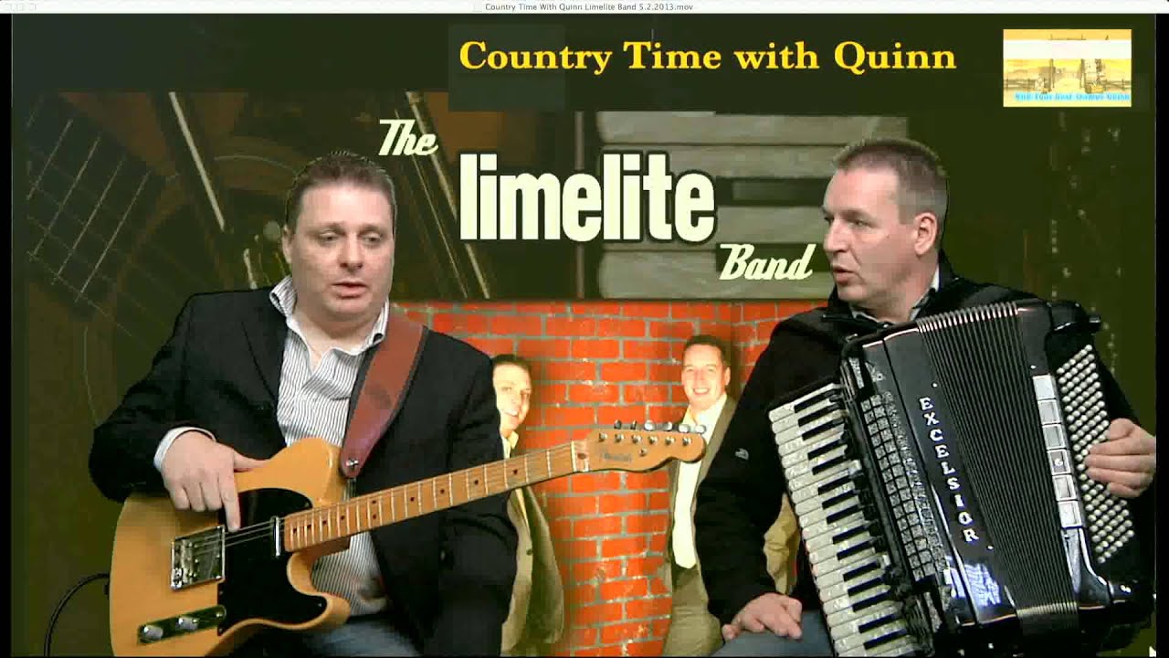 The Limelite Band  play, sing and talk  Country on Country Time With Quinn.