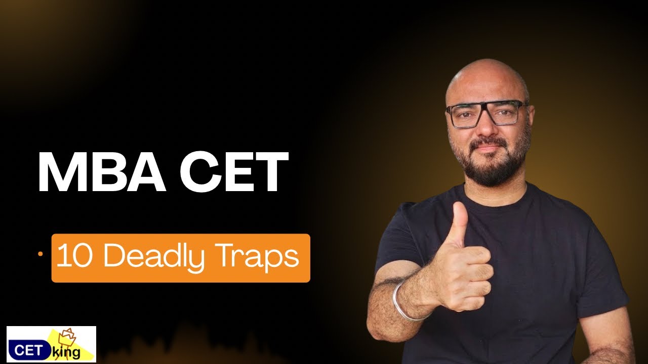 10 Deadly Traps in MBA CET 2026! Beware of Them!!
