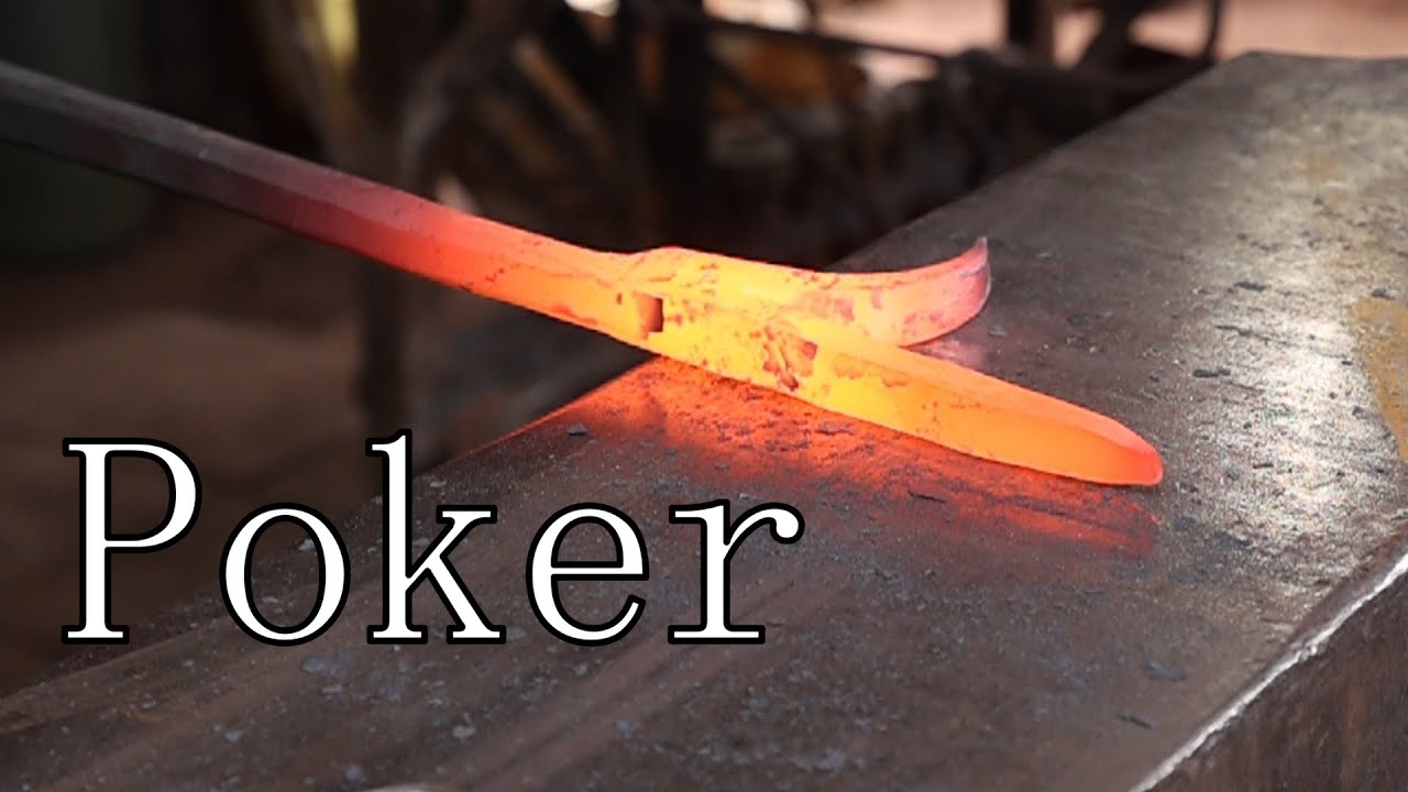 Forging a Poker - New Timothy Dyck Hammer
