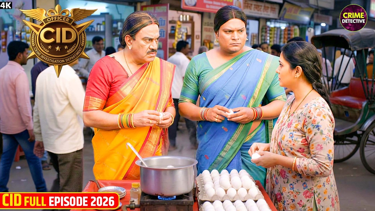 सी.आई.डी. |अंडे वाली आँटी के पास किन्नर का भेष लेके मुजरिम को गिरफ़्तार करने गई CID |Crime Detective