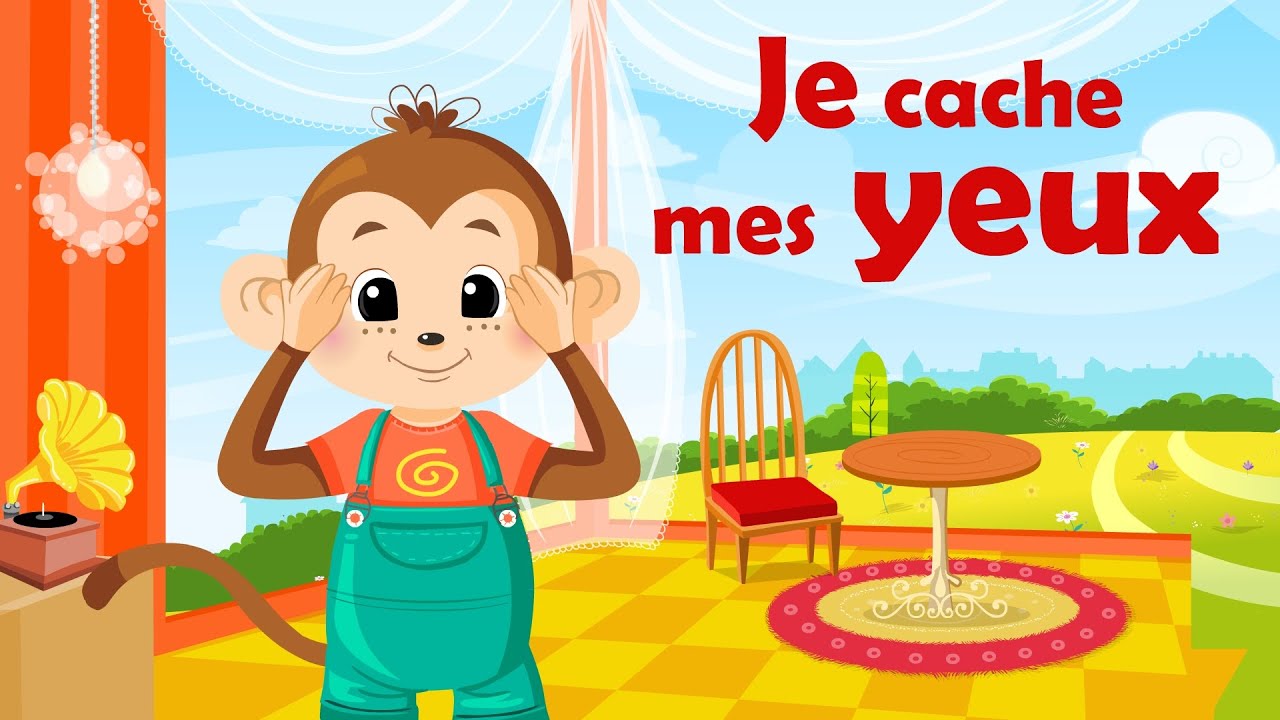 Je cache mes yeux - Comptine avec gestes pour enfants et b&eacute;b&eacute;s (avec les paroles)