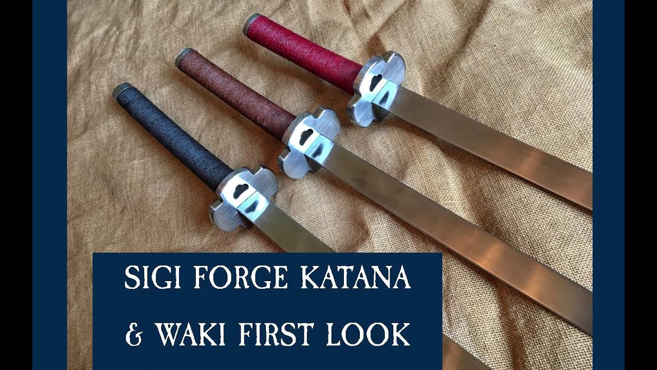 Sigi Forge Katana & Wakizashi - First Impressions