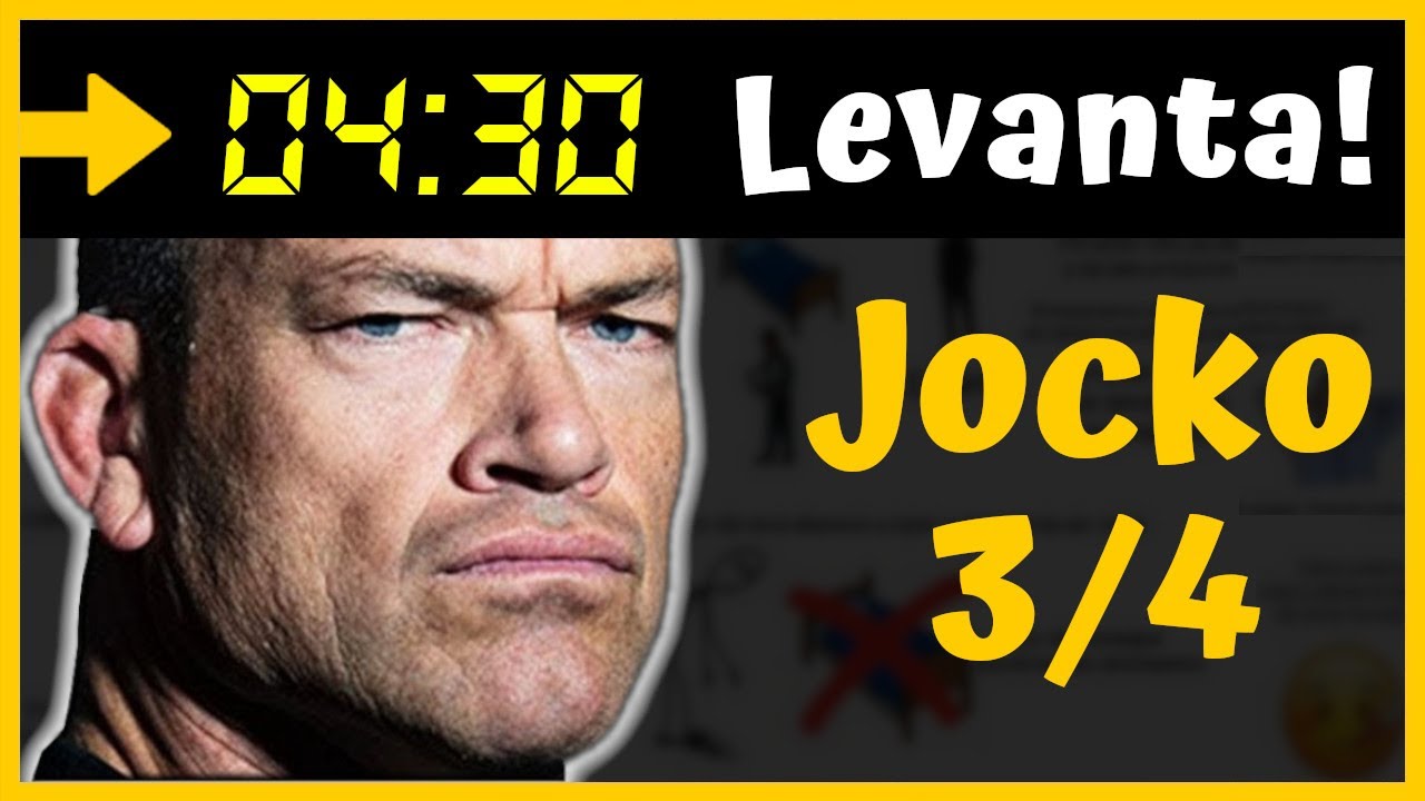 Jocko Willink te Ensina Como Acordar Cedo como um Navy Seal |Disciplina é Igual a Liberdade - 3 de 4