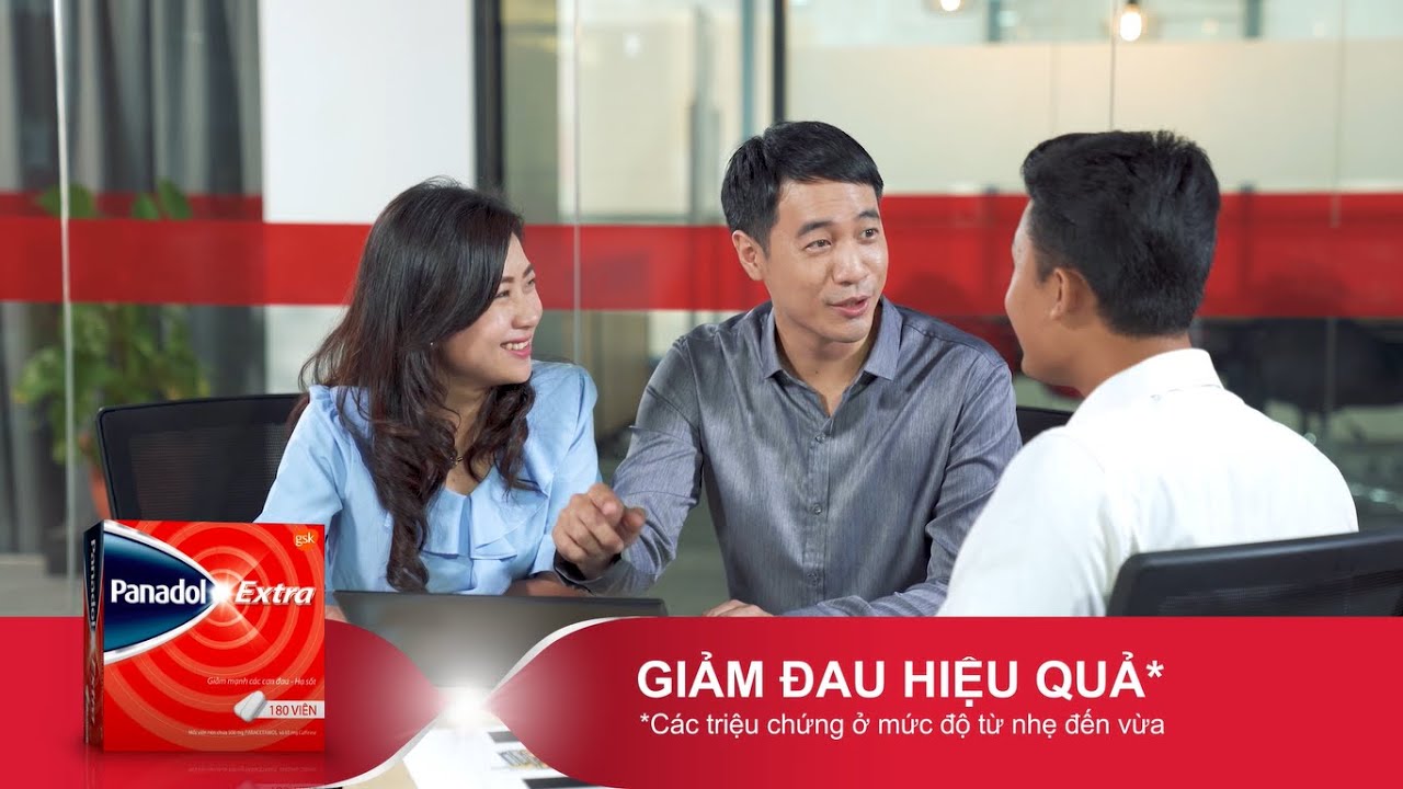 Panadol Extra - Giảm đau hiệu quả - Digital Asset 2020 - Nhân viên văn phòng