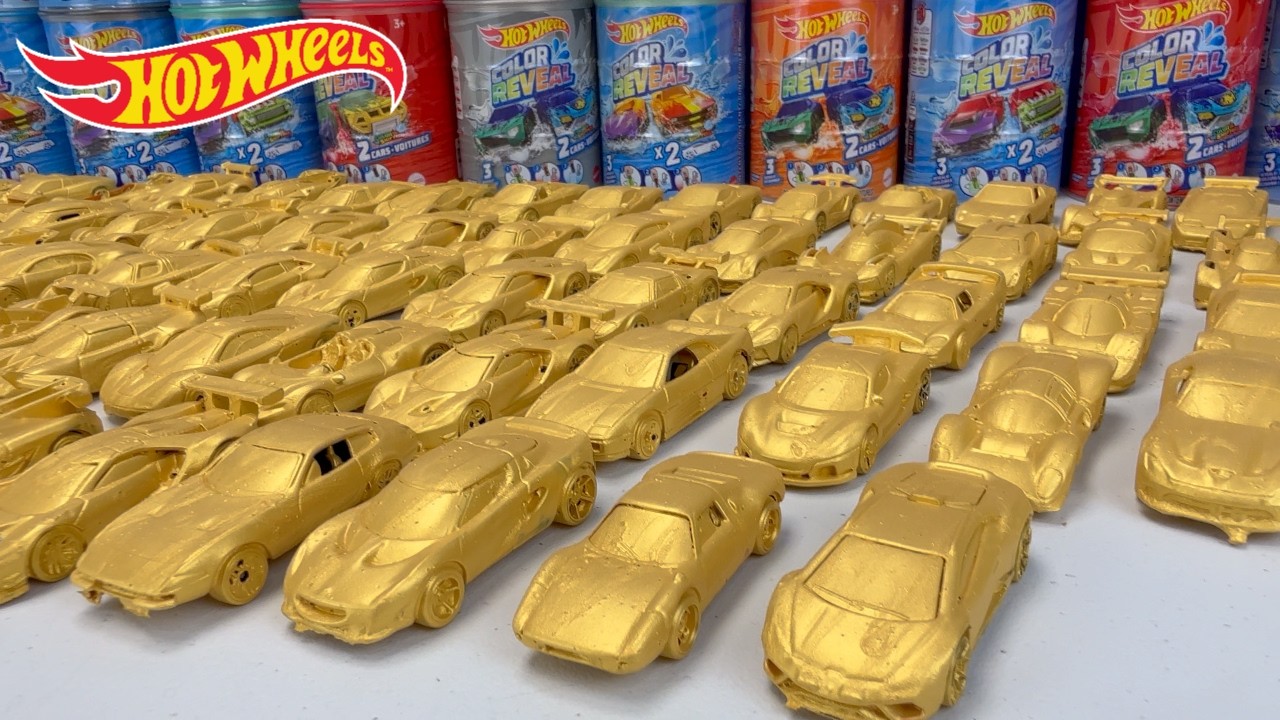 🔥🤯 70 суперкаров Hot Wheels: загадка?? Ferrari, Lamborghini... Раскрытие кастомного цвета: