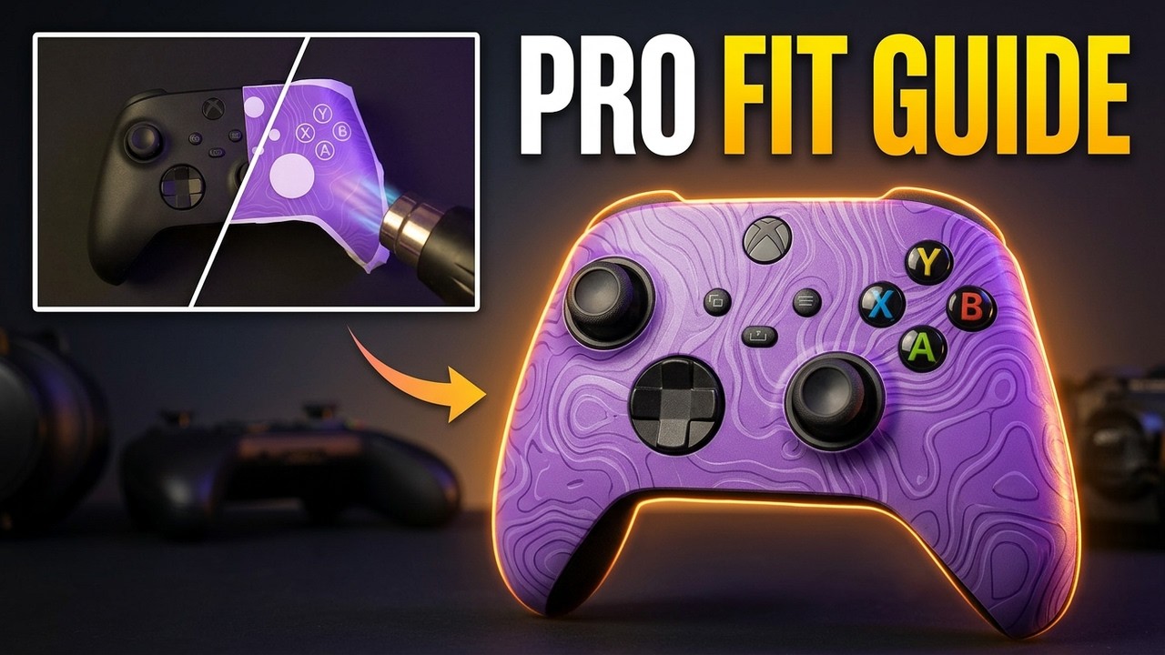 How to fit an Xbox Series X Controller Skin