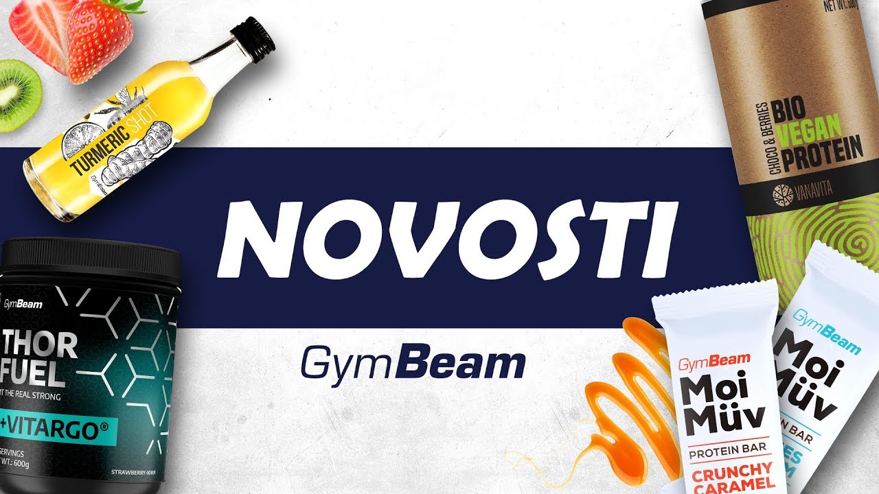 GymBeam Novosti l Travanj