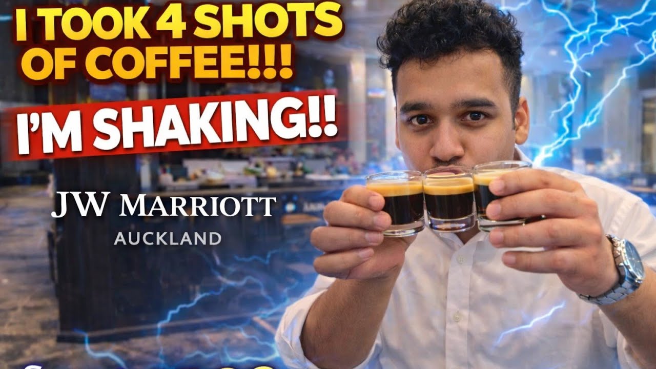 What happened if you take four shots of coffee at the same time Telugu Vlog🇮🇳》🇳🇿