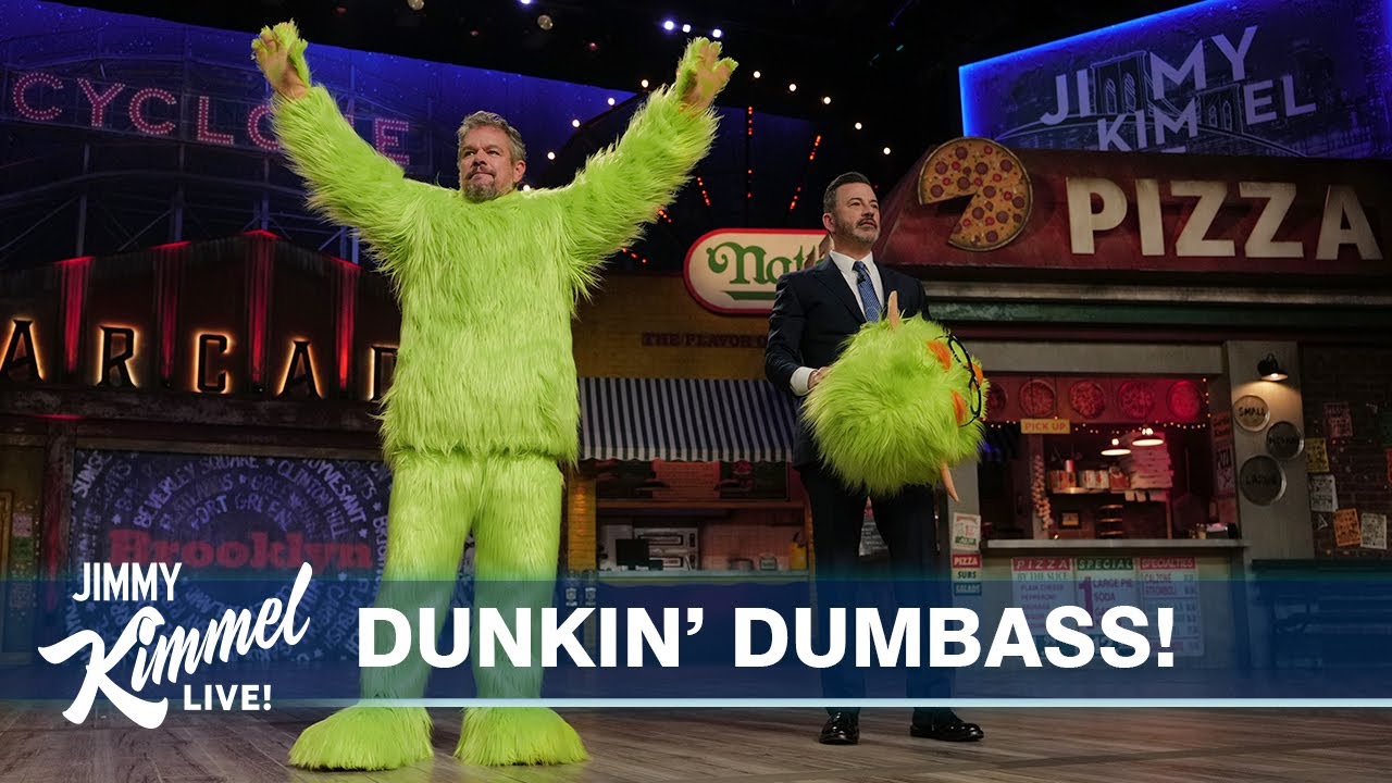 Мэтт Дэймон прорывается к Киммелу в Бруклине, а грандиозное затишье Трампа продолжается