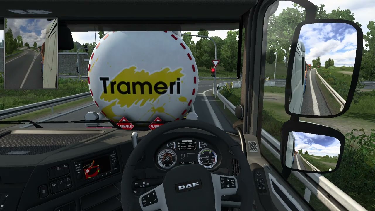 DAF TRUCK DRIVE {EURO TRUCK SIMULATOR 2}