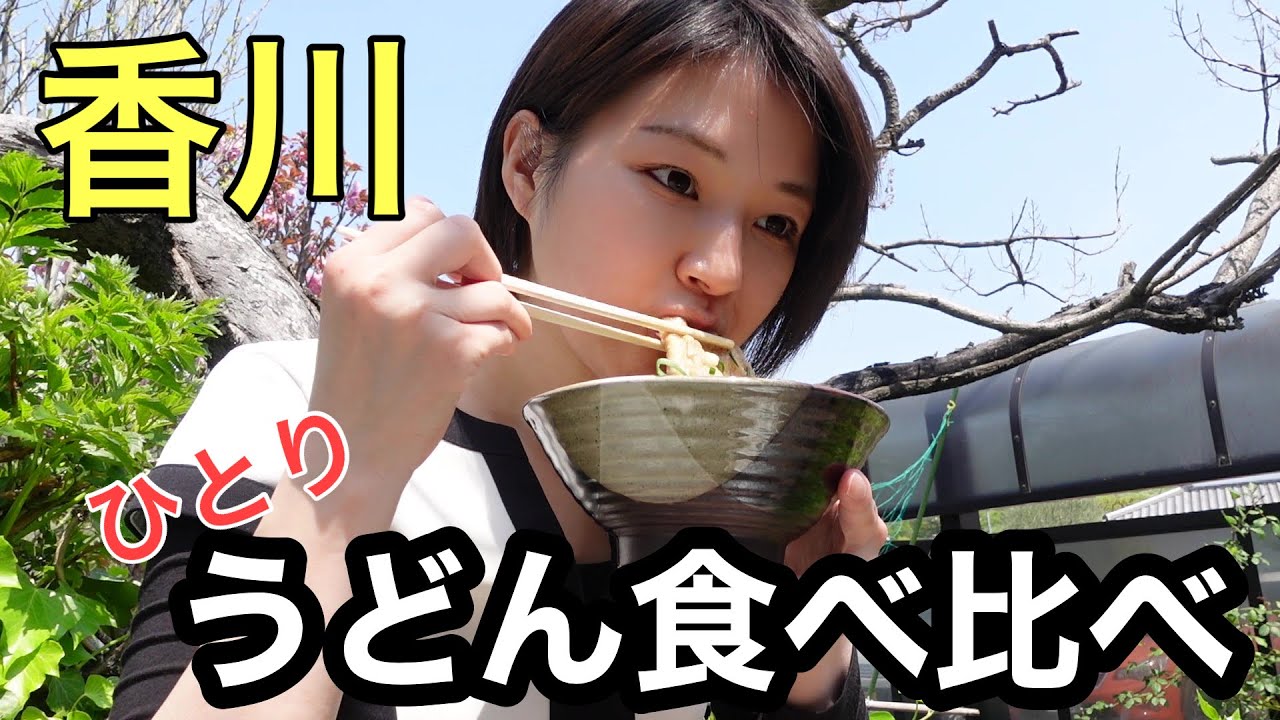 うどん県でうどんを食べまくる。
