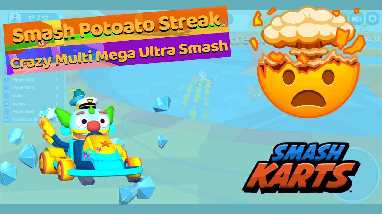 Mind BLOWING Moments in SMASH KARTS!!!
