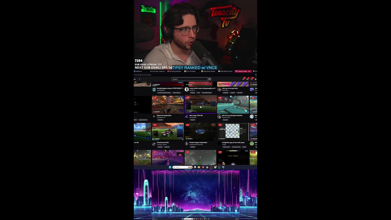 (VERT)🚨RANKED W/ VNCE➡️DRUNK 3S TOURNEY🚨
