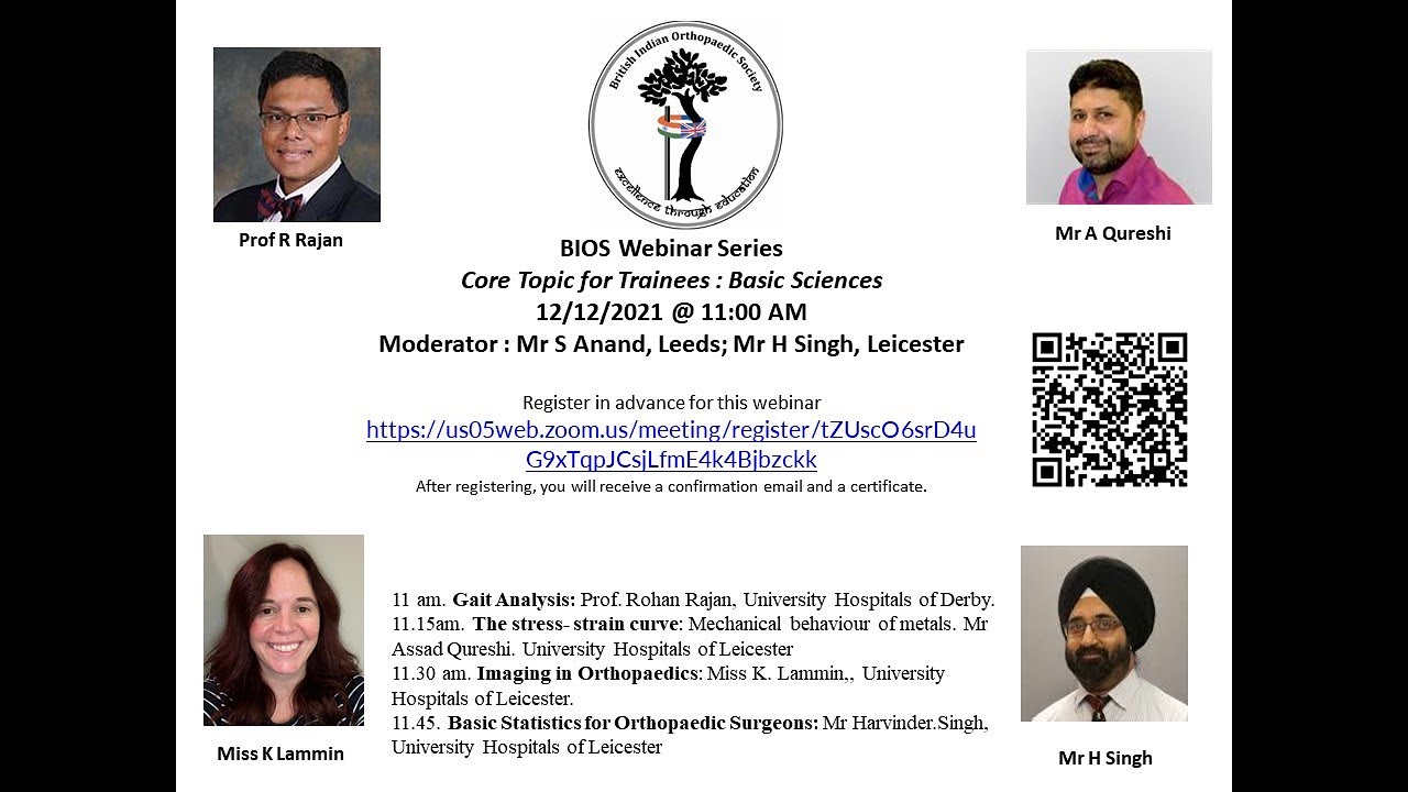 BIOS Basic Sciences Webinar