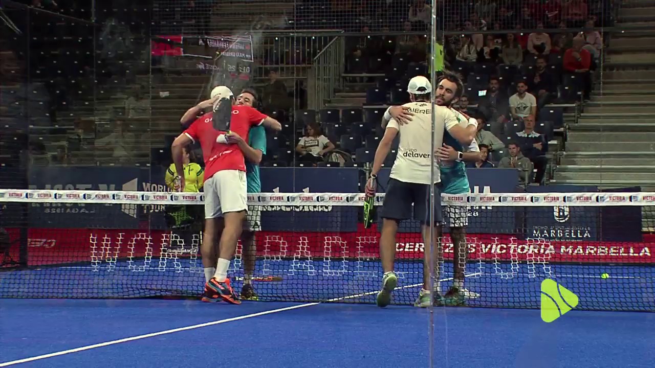 Vamos Pádel. Maxi Grabiel y Pincho Fernández contra Juani Mieres y Javi Garrido. WPT Marbella Master