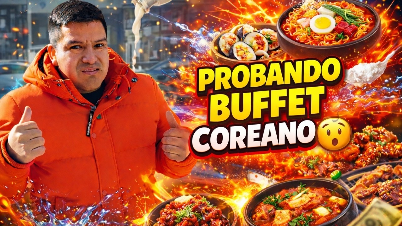 Probando Buffet Coreano en los EEUU , la mejor experiencia