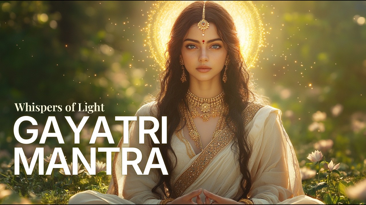 ☀️𝟏𝟎𝟖 𝐓𝐈𝐌𝐄𝐒  Whispers of Dawn: A Serene Gayatri Mantra Meditation for Relaxation