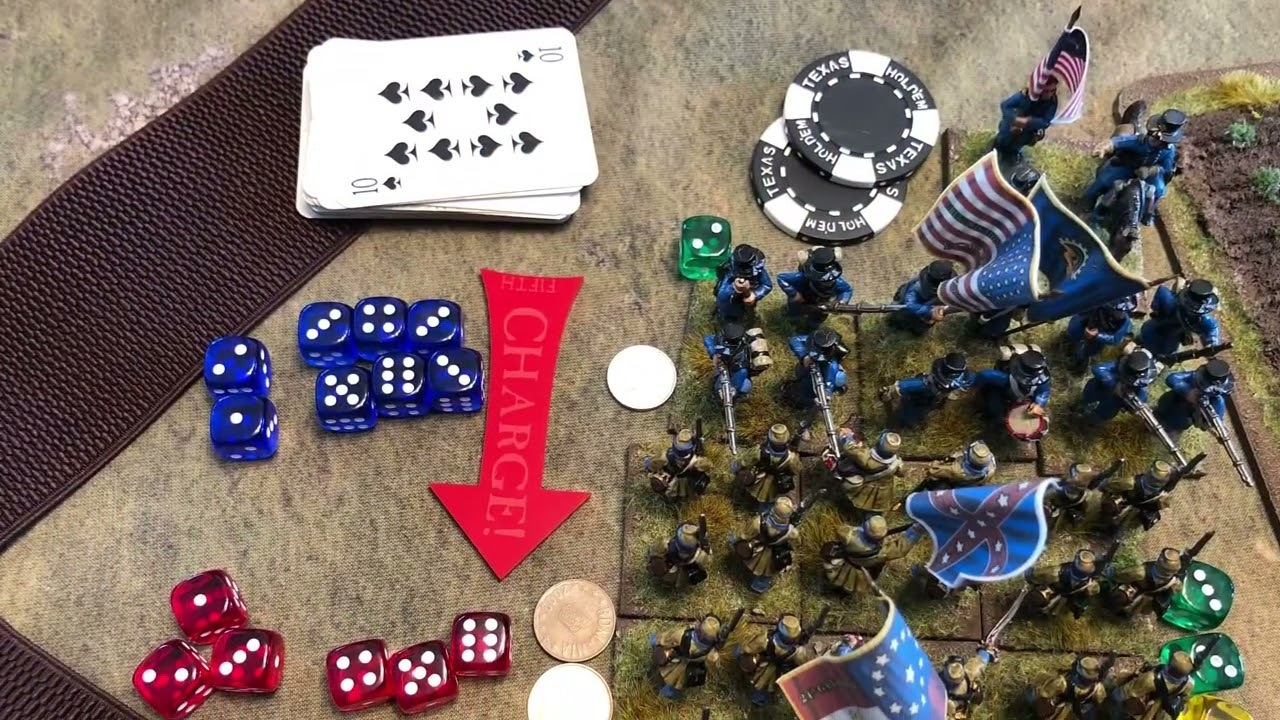 Battle of Belle Vedere Kugelhagel 28mm ACW Spielbericht