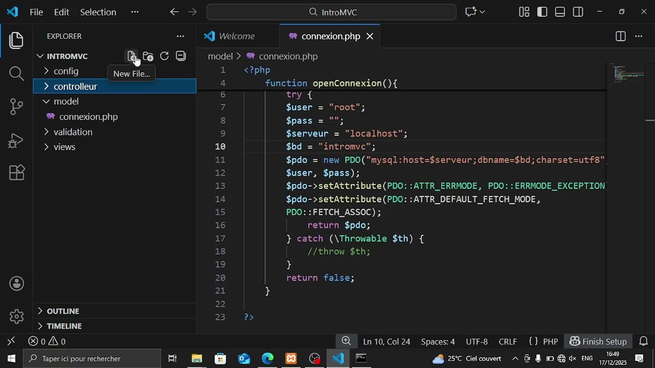 Introduction au Model MVC en PHP |  IAGE2