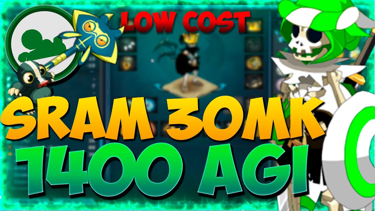 [DOFUS] PVP 1x1: SRAM 1400 AGI BAIXO CUSTO (LOW COST)