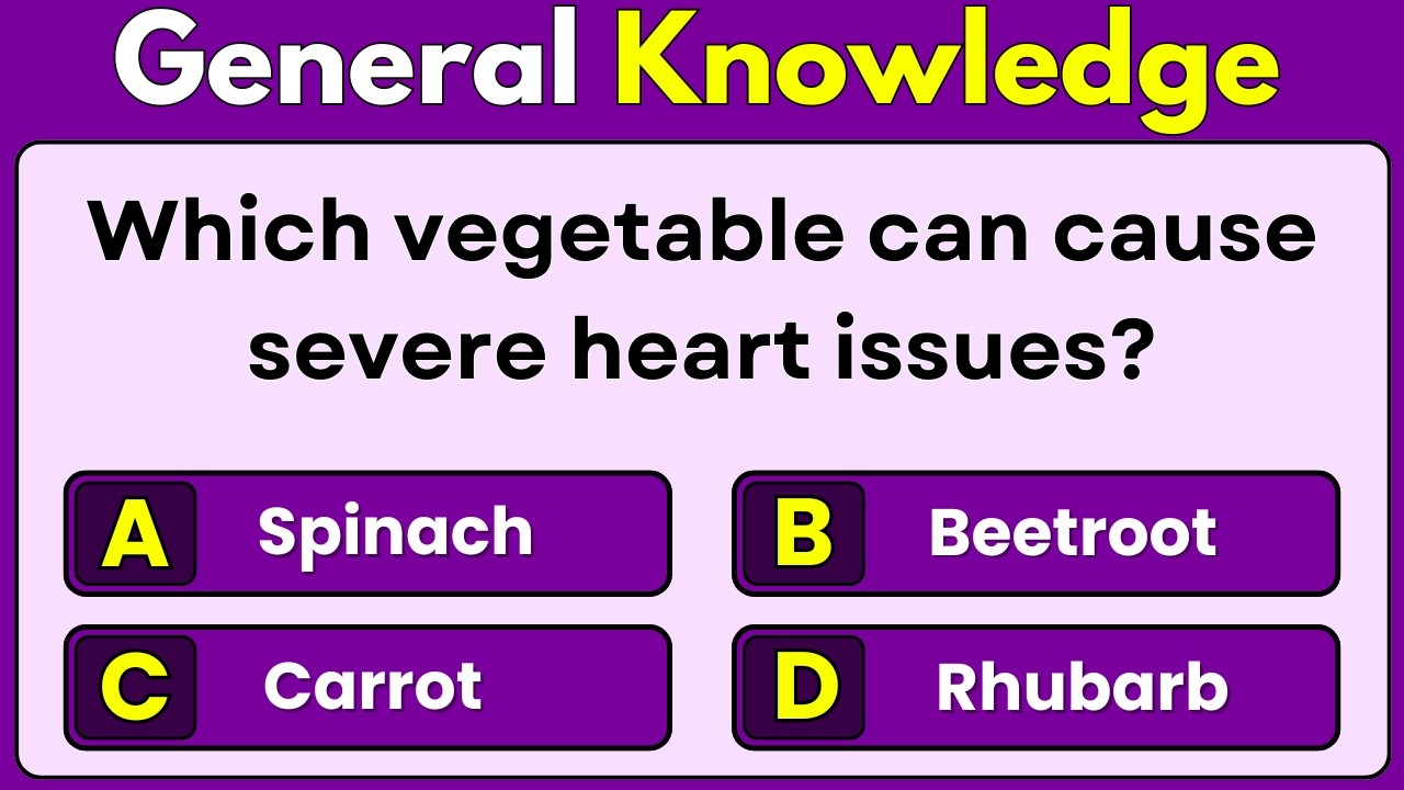95% Fail This Challenge! | GK Trivia Test | General Knowledge Quiz | GK Facts | Quiz