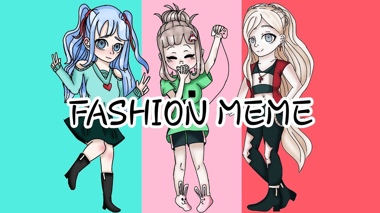 || Danganronpa Fashion Meme || {Including Oc} || Channel Update Outdated look as description||