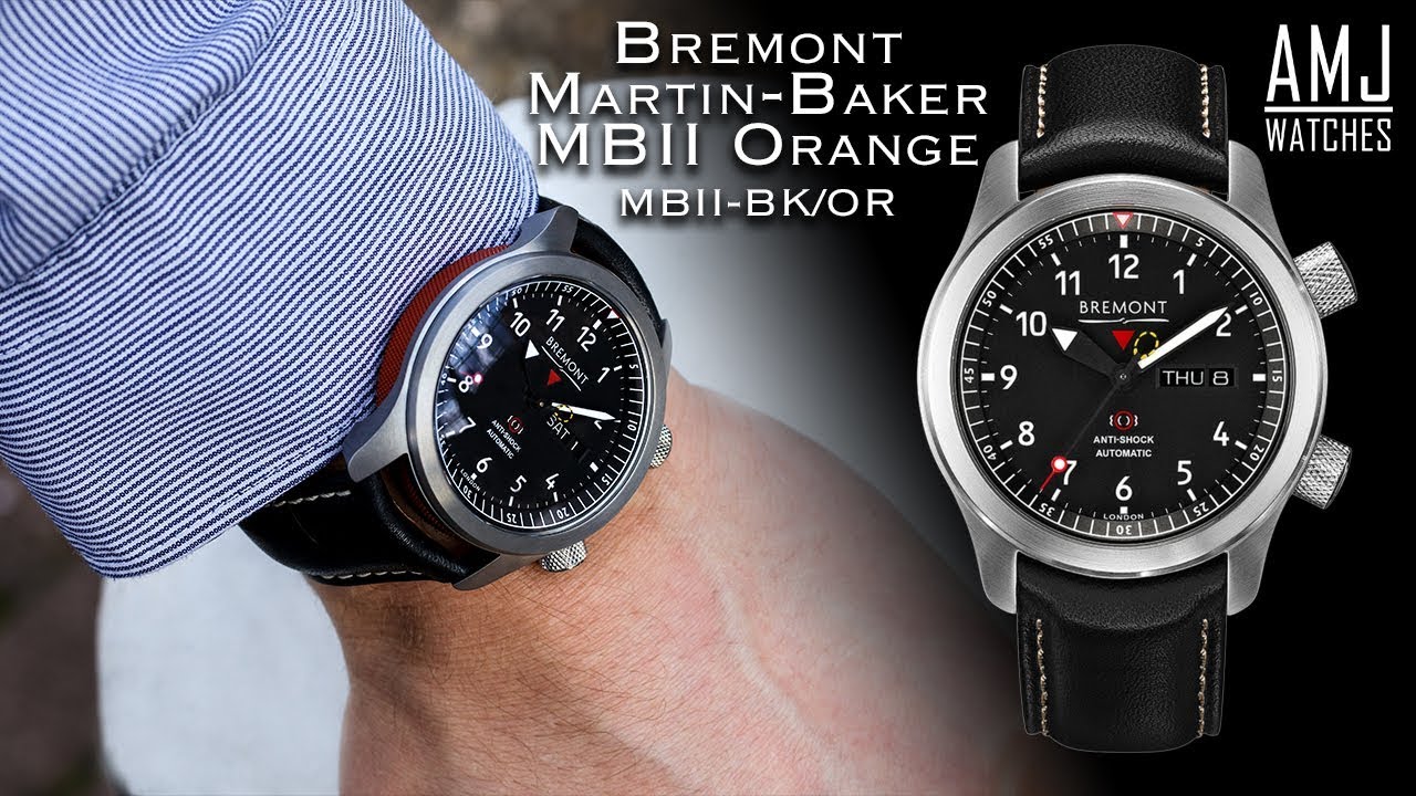 Bremont Martin-Baker MBII Orange (MBII-BK/OR) Unboxing