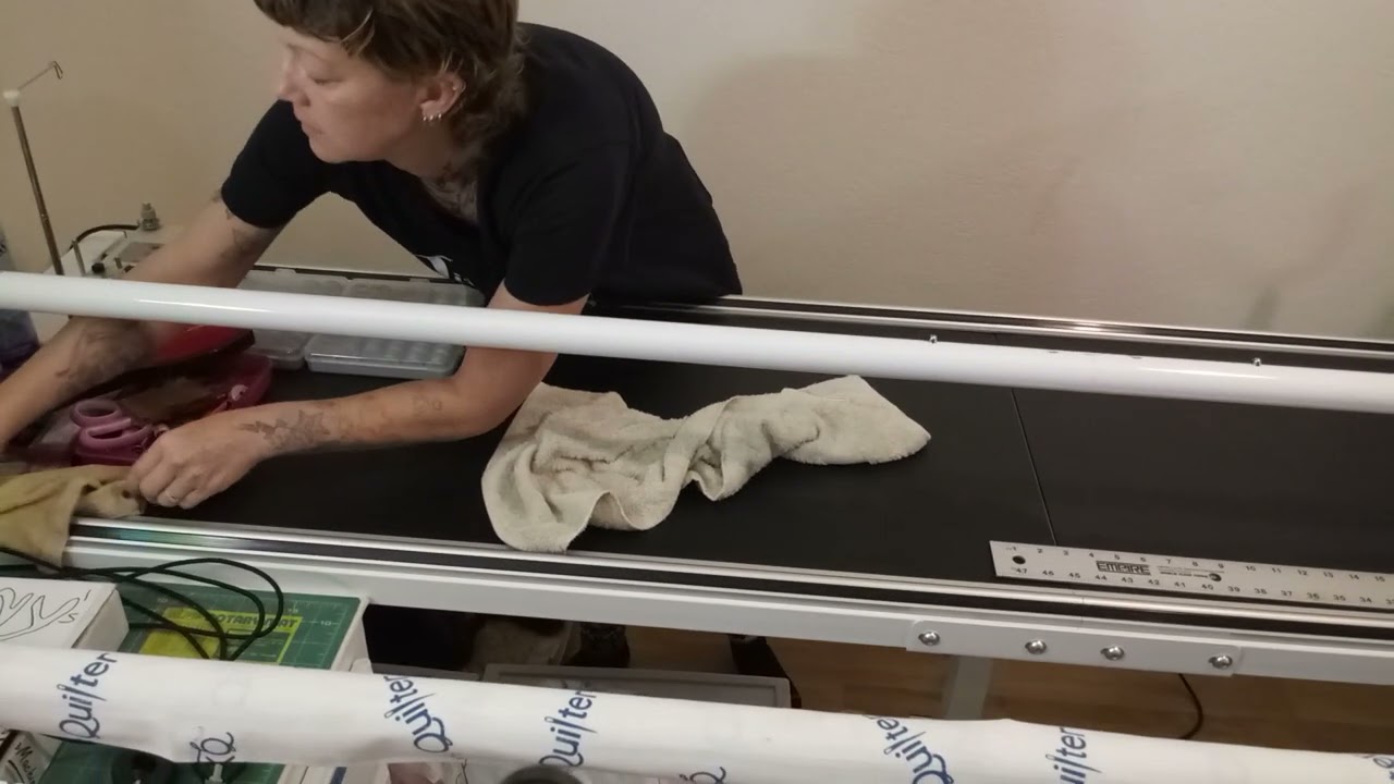 Cleaning The Longarm Track And Wheels