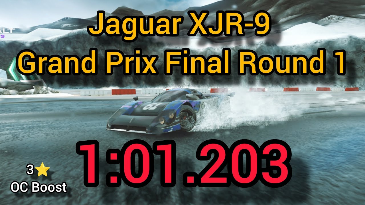 1:01.203 | Jaguar XJR-9 GP Final Round 1 | Asphalt Legends 