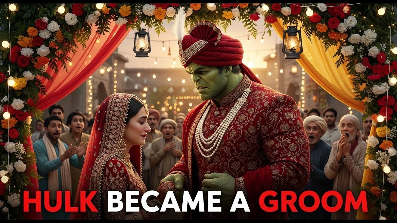 Hulk Gets Married in a Village| Hulk Finds Love and Gets Married