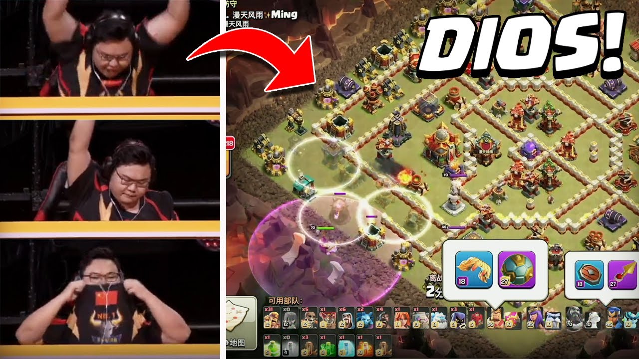 El JUGADOR CHINO que HIZO EXPLOTAR el MUNDIAL de Clash of Clans! 💥 El Gran Maestro 