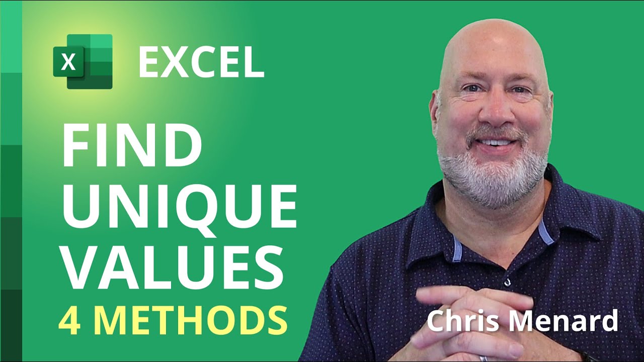 Find Unique Values in Microsoft Excel: 4 Methods for Beginners