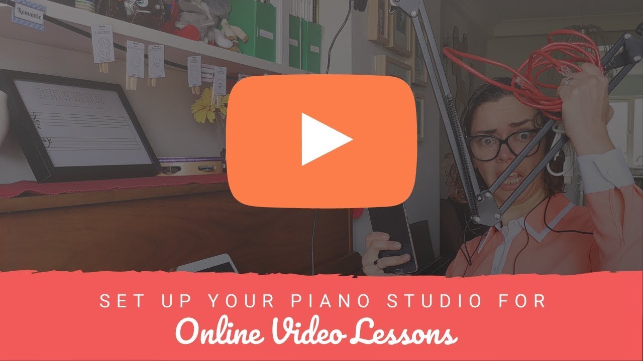 Easy online piano lesson setups that work