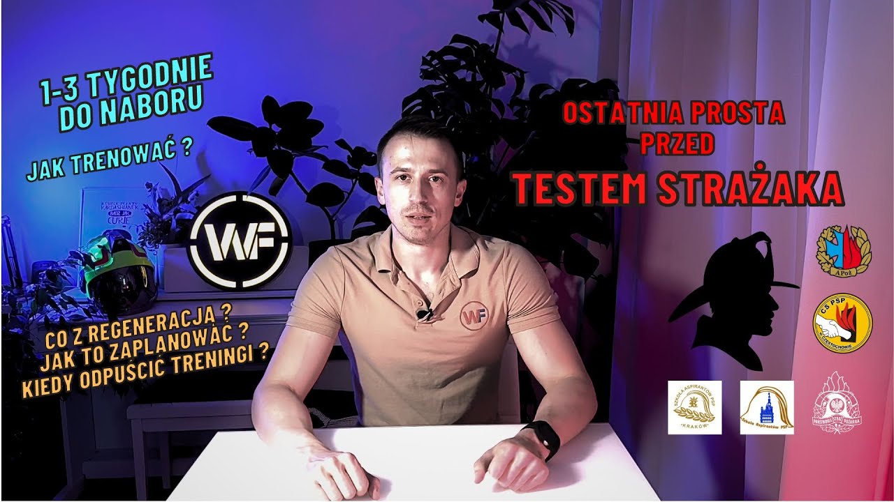 Trening na Test Strażaka: jak zaplanować treningi przed naborem ?