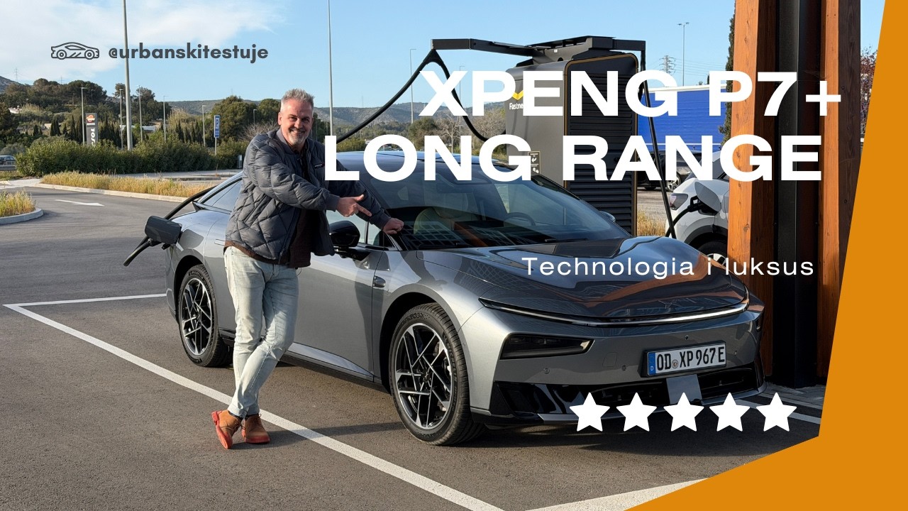 Xpeng P7+ RWD Long Range - technologia i luksus na czterech kołach