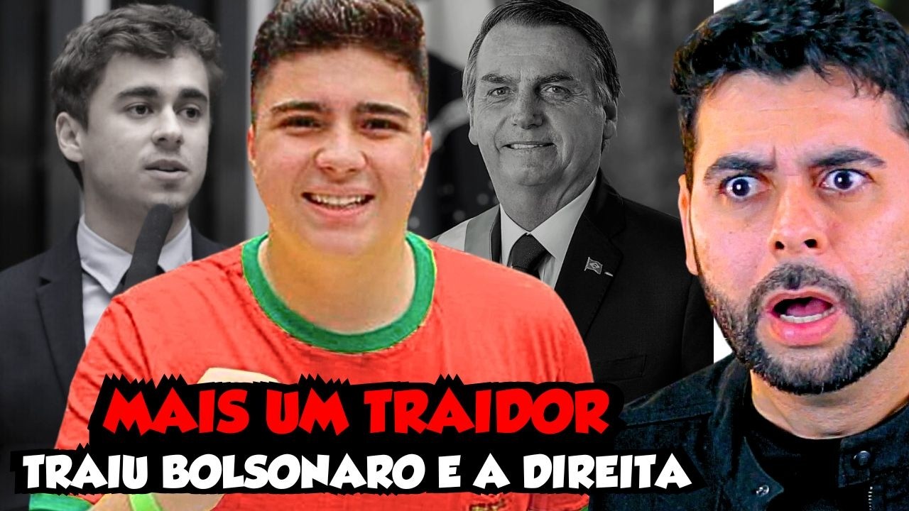 MAIS UM TRAIDOR, TRAIU A DIREITA E BOLSONARO
