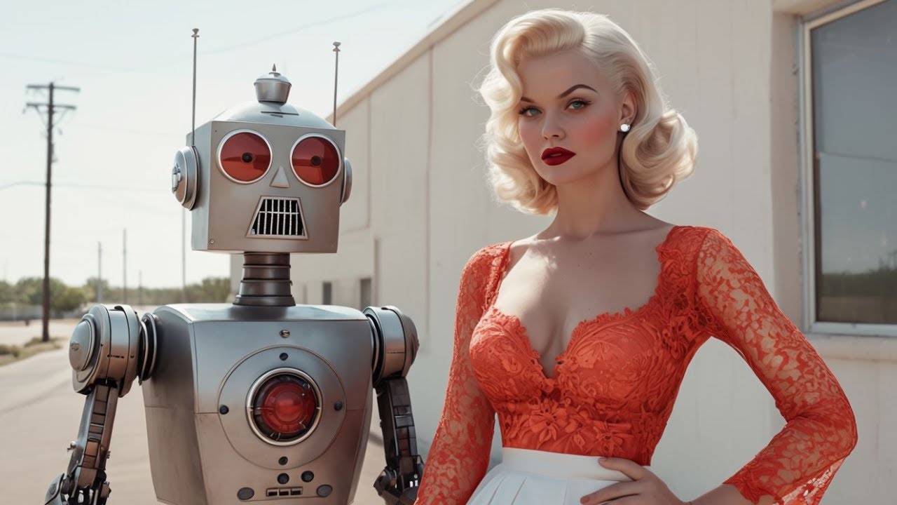 EIN BLICK IN DIE NOSTALGIE: ERLEBE DEN RETRO-FUTURISMUS DER 1950ER!