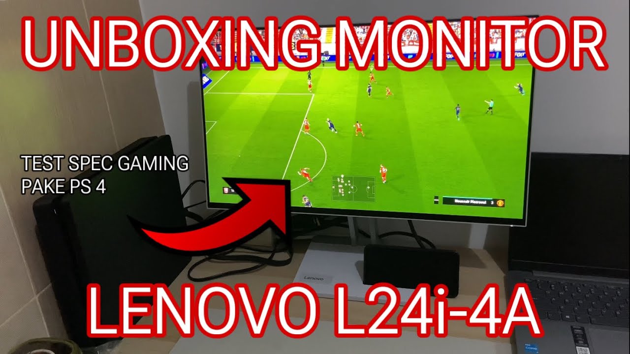 1,3 JUTA UDAH DAPET SPEC GAMING 100Hz - LENOVO L24i-4A