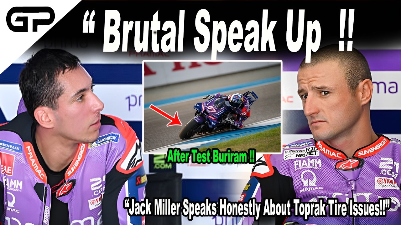 Everyone shock! Jack MILLER Reveals secret of Michelin's tire crisis against TOPRAK in BURIRAM 2026!