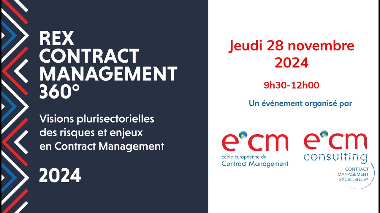 REX Contract Management 2024 - Deuxième édition