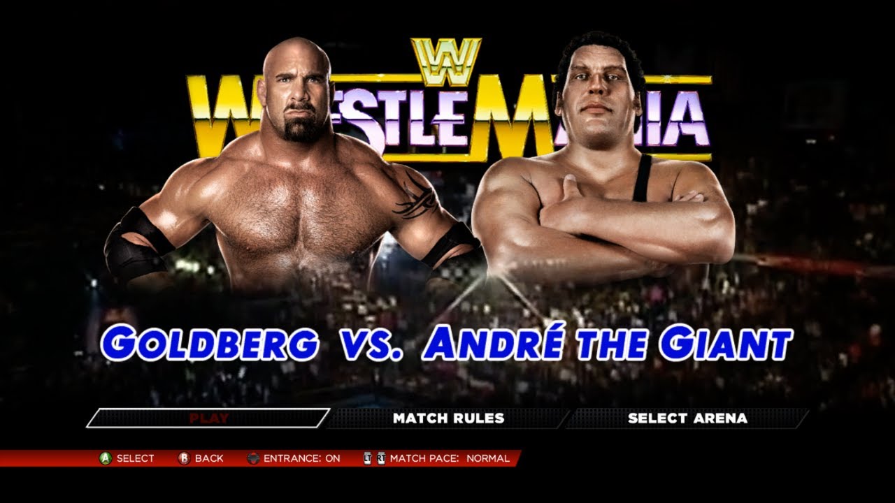 WWE 2K14 - Goldberg vs. Andre The Giant
