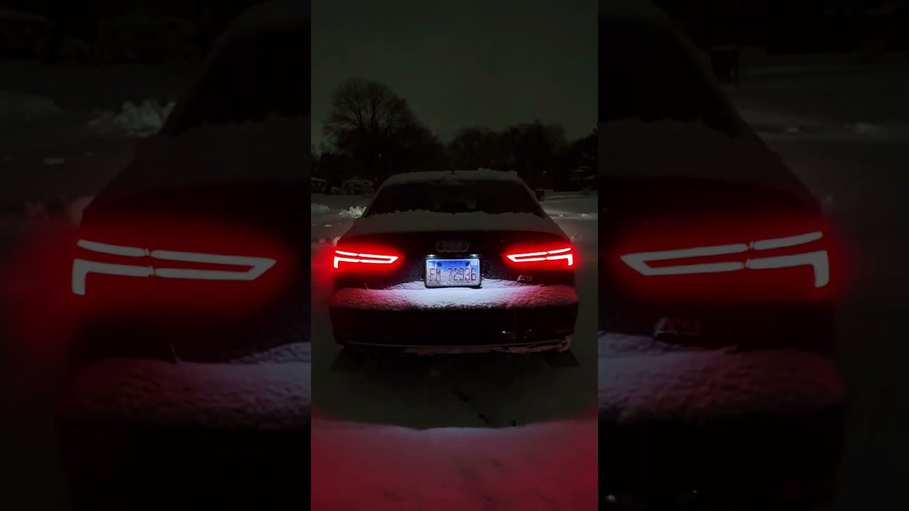Night Lights 2017 Audi A3 Premium