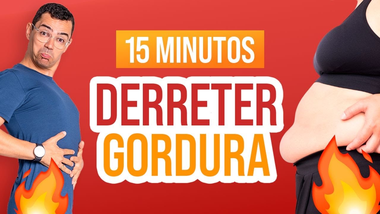 🔴 QUEIME ATÉ 300 CALORIAS em 15 Minutos em CASA | TREINO para SECAR a BARRIGA (SEM IMPACTO)